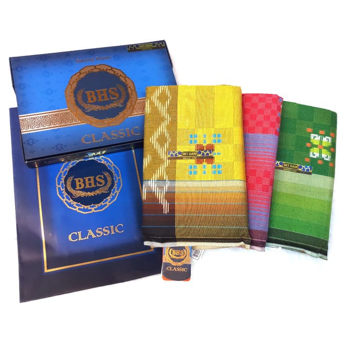 Sarung BHS Classic Songket Original Murah Premium (ASLI) Bukan Afkir