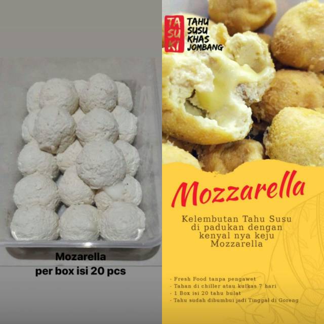 

Tahu susu Mozarella