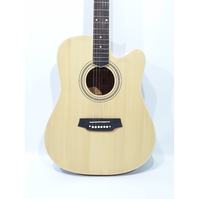 Gitar Akustik Merk Cole Clark Warna Natural Jumbo Spruce Trusrod Senar String Murah Jakarta