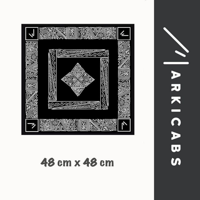 MARKICABS [MB01 - Black] Bandana