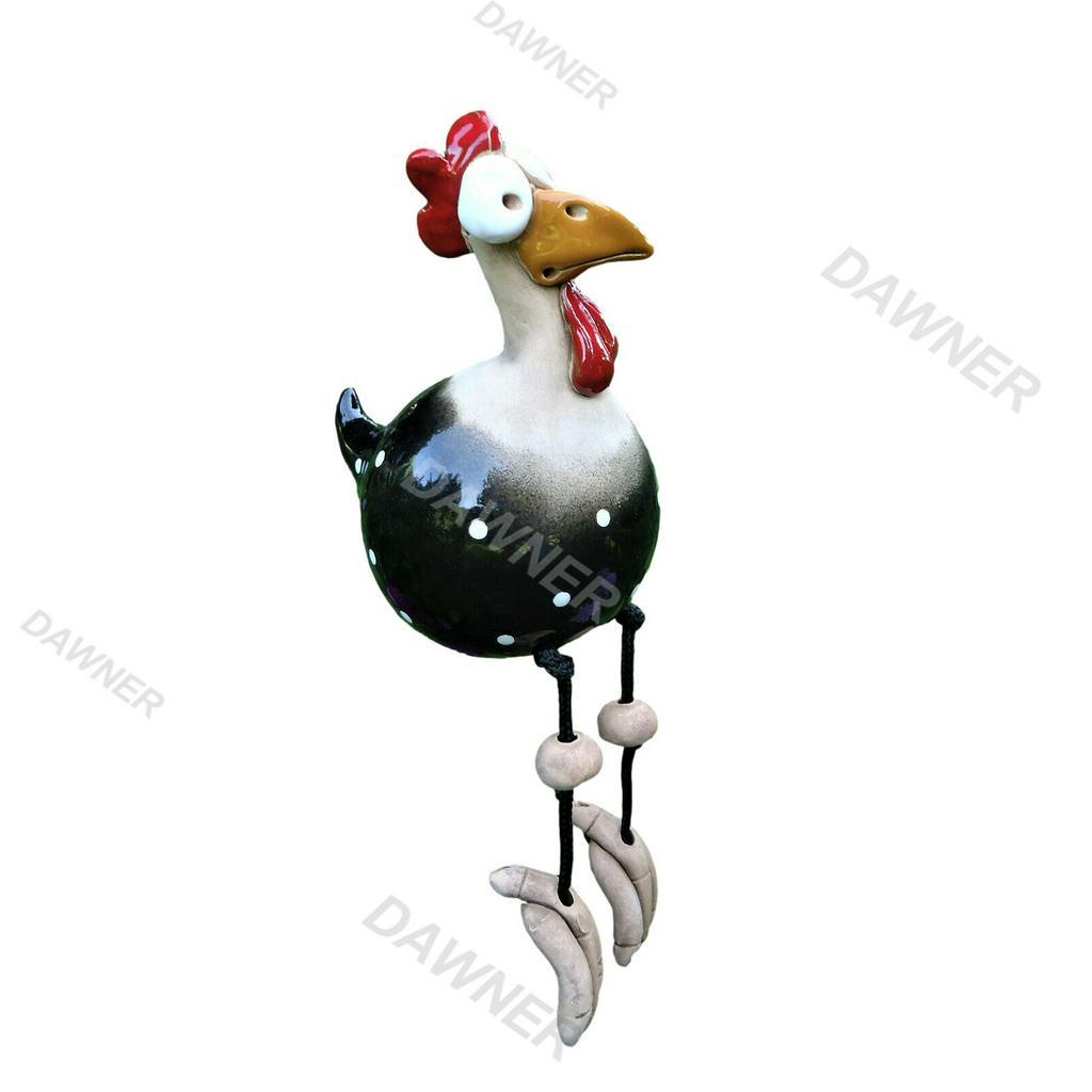 Ornamen Miniatur Ayam Bahan Resin Untuk Dekorasi Taman Outdoor