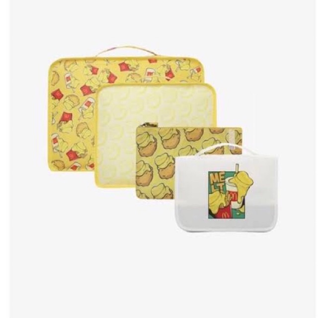 READY STOCK OFFICIAL BTS MERCH MCD MELTING TRAVEL POUCH