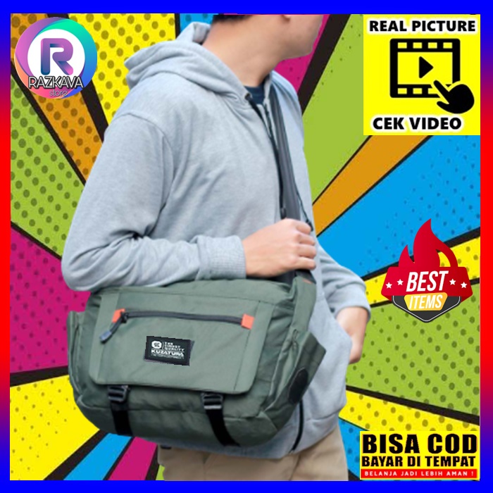 Tas Samping Pria Wanita Salempang Slempang Selendang Sandang Sekolah Kuliah Kerja Cowok Cewek Distro