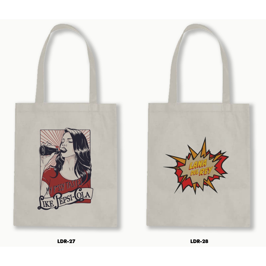 TOTE BAG BLACU - LANA DEL REY 2