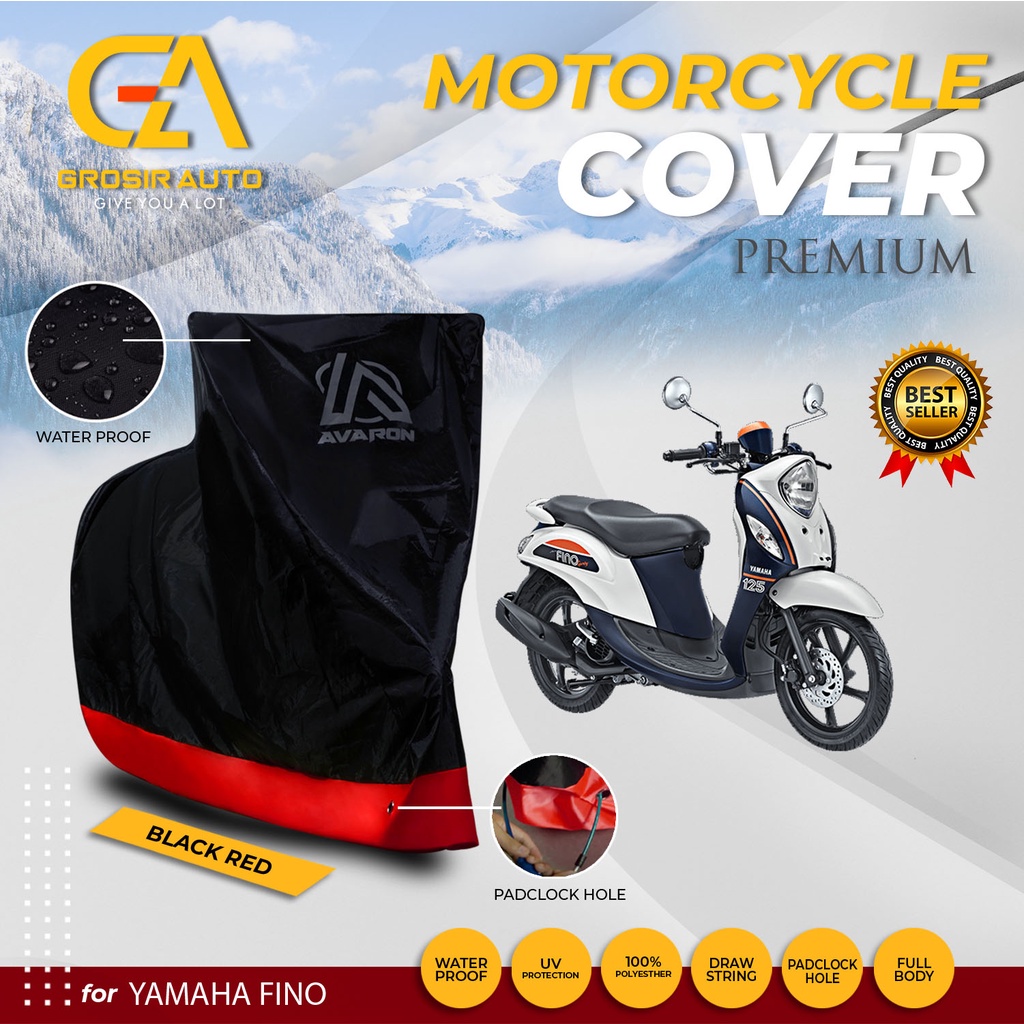 Sarung Motor PREMIUM AVARON FINO/ Penutup Pelindung Body Cover