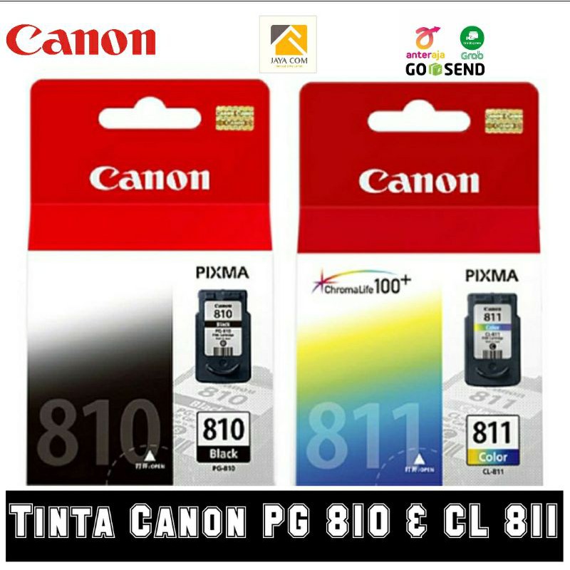 1 Set Tinta Printer Canon PG 810 &amp; CL 811