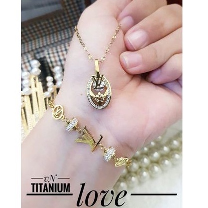 TiTanium set gelang kalung p8373849