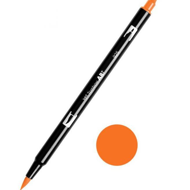 

【TERSEDIA & COD】 Tombow Dual Brush Pen ABT Brown & Orange Series / Tombow Spidol Dengan Dua Mata Kua