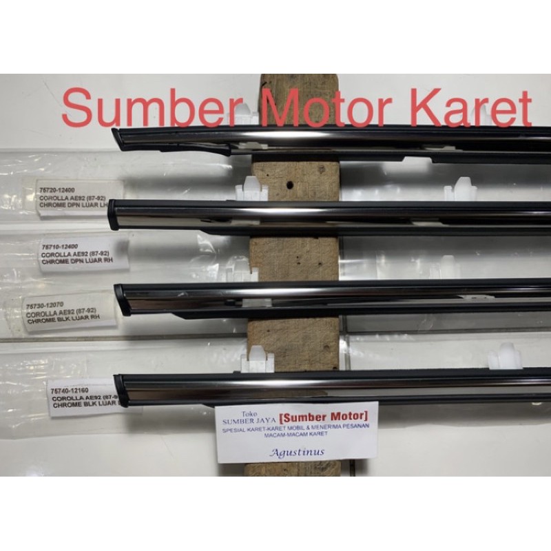 Karet Pelipit Luar  Corolla TwinCam/ AE 92 Orisinil