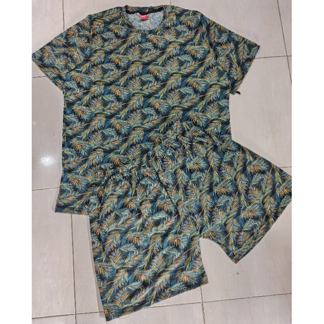 set celana pendek tropical size S-5XL