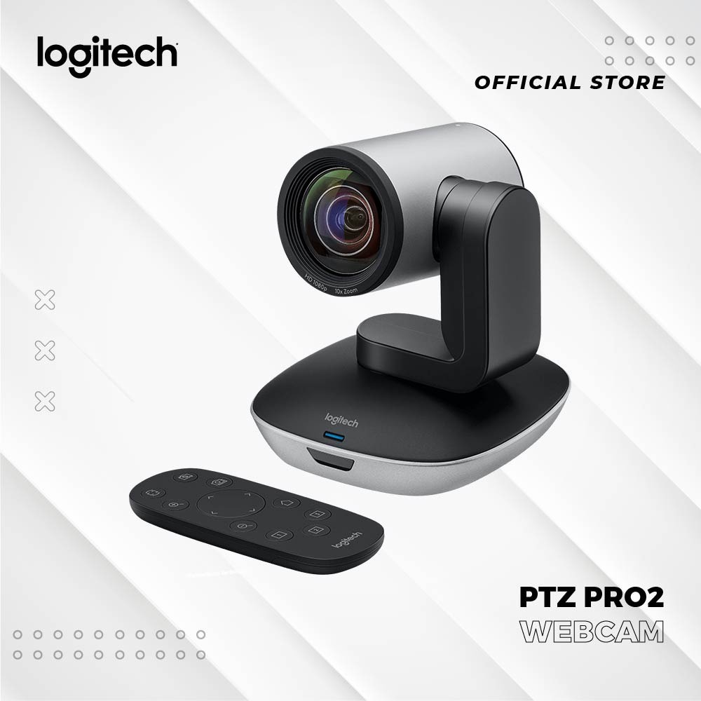 Logitech Video Conference Camera PTZ Pro 2 - Garansi Resmi