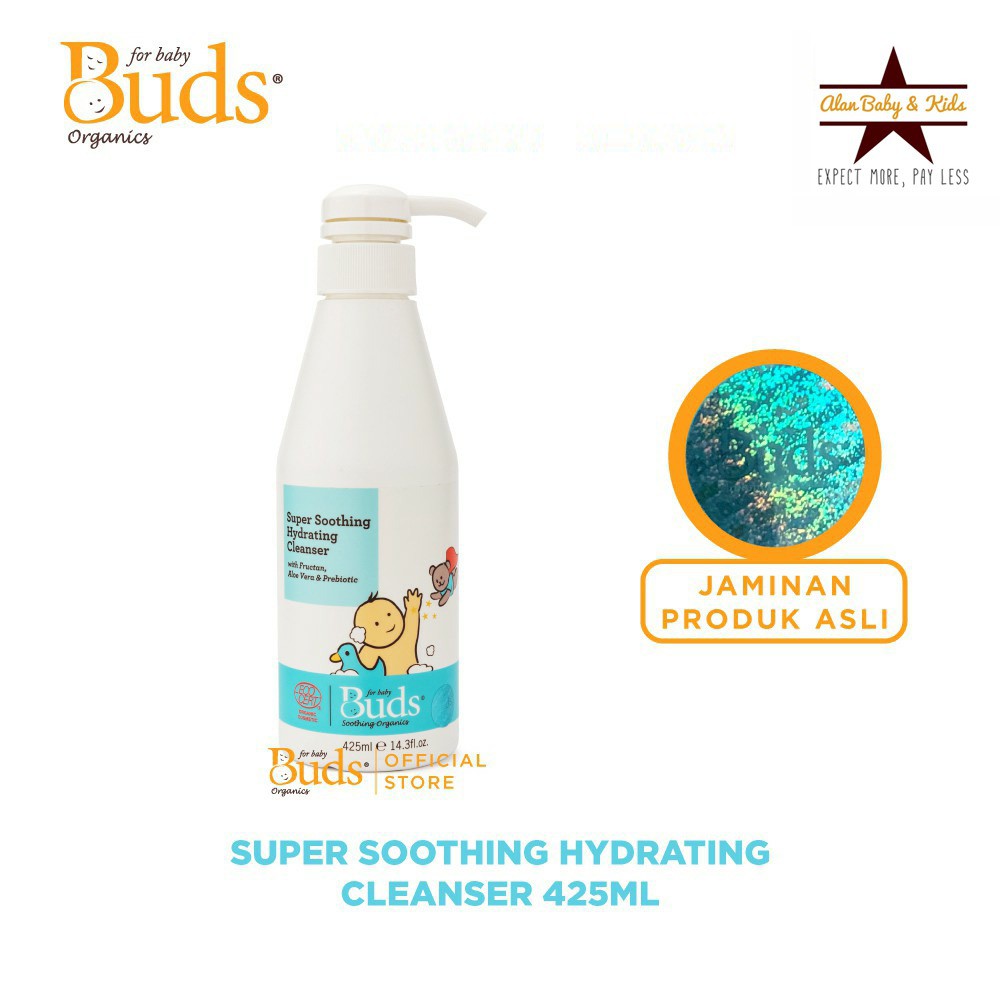 Buds Organic Super Sooting Hydrating Cleanser 425ml