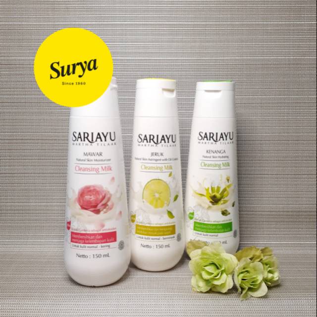 Cleansing Milk Sariayu plus ekstrak gardenia