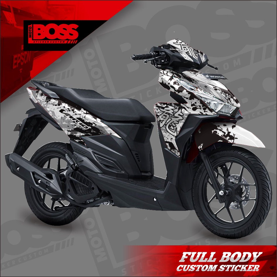Decal Stiker Sticker Vario 125 150 old  Full Body Dekal Stiker Custom Vario 125 150 old Striping Ful
