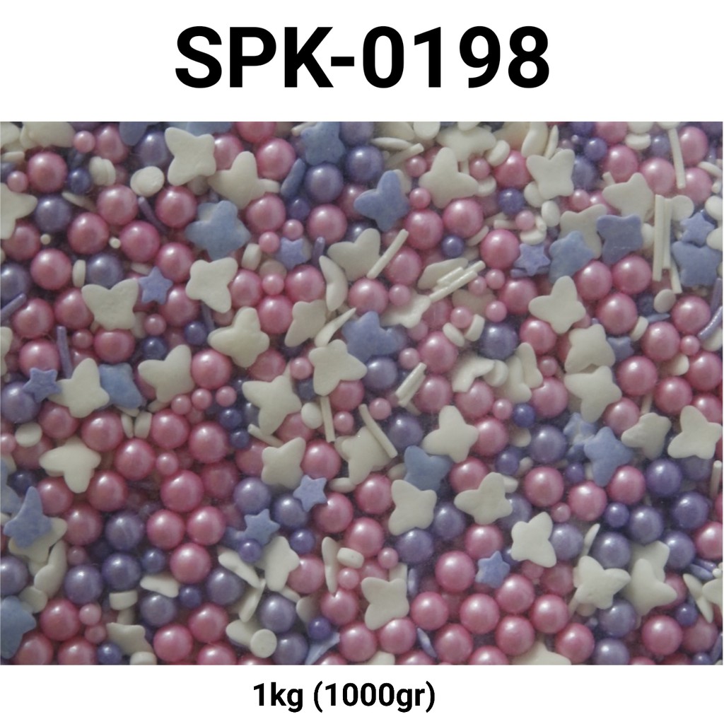 

SPK-0198 Sprinkles sprinkle sprinkel 1kg 1 kg mutiara kupu pink ungu yamama baking grosir murah sprinkles cake dekorasi mutiara trimit decoration story sprinklestory sprinklesstory sprinkle story yamama baking