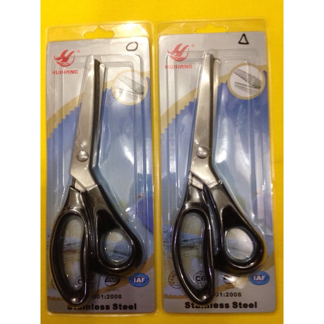 

Gunting ZigZag / Gelombang "HuiHang" Stainless