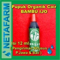 PUPUK ORGANIK CAIR ( POC & ZPT ) Cap BAMBU IJO isi 12ml