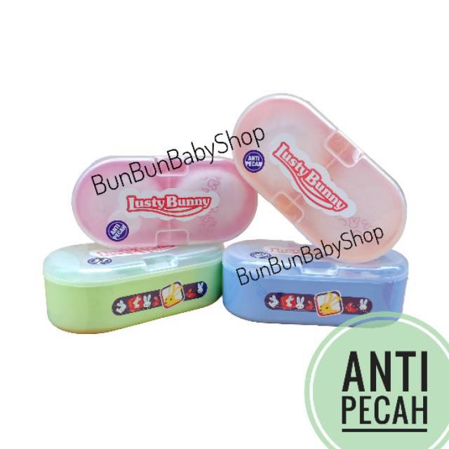 LUSTY BUNNY Tempat Bedak Bayi Anak Tabur Tabor Perlengkapan Bayi BAru Lahir Peralatan Baby Newborn