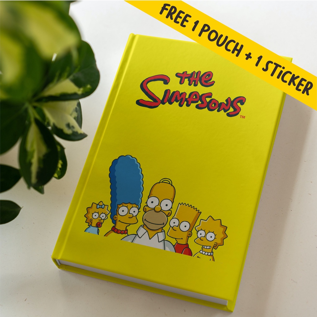 

Notebook Agenda, Dotted dan Polos The Simpsons