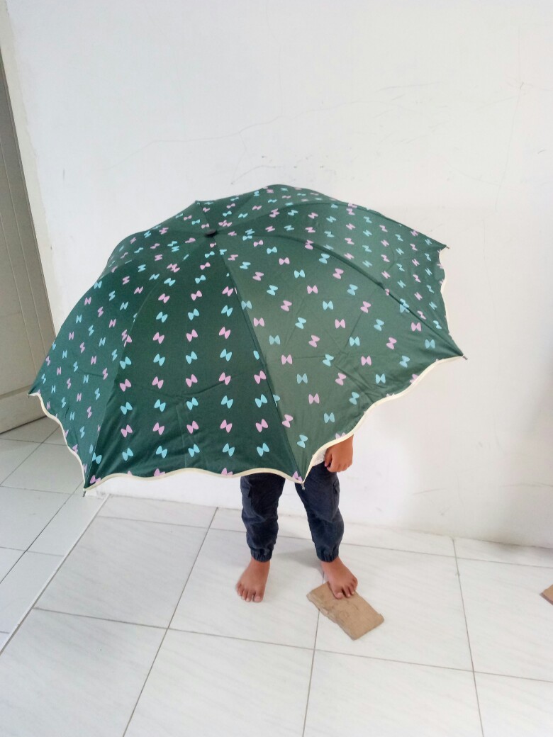 Tabasa Payung Lipat Pita Elegant Loko