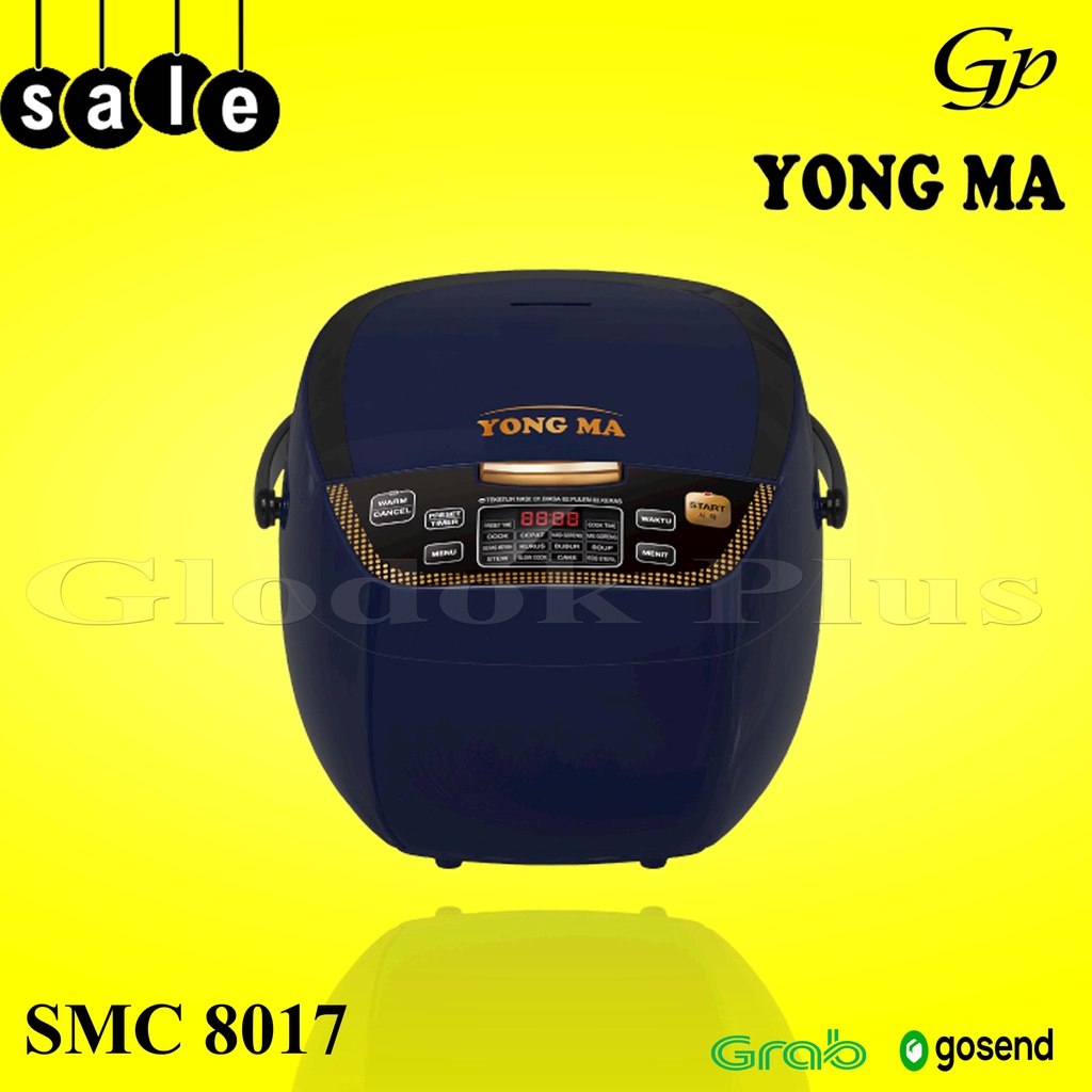 Yong Ma SMC 8017 Magic Com digital Rice Cooker 2 Liter SMC8017 yongma