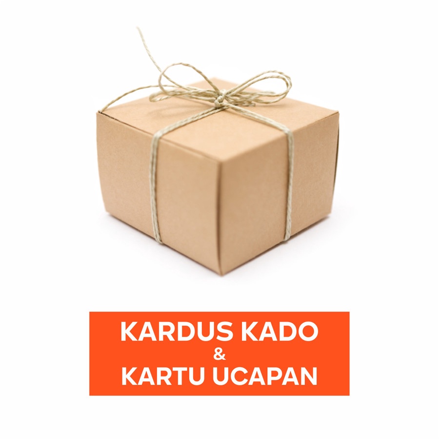 

Bungkus Kotak Kardus Free Kartu Ucapan