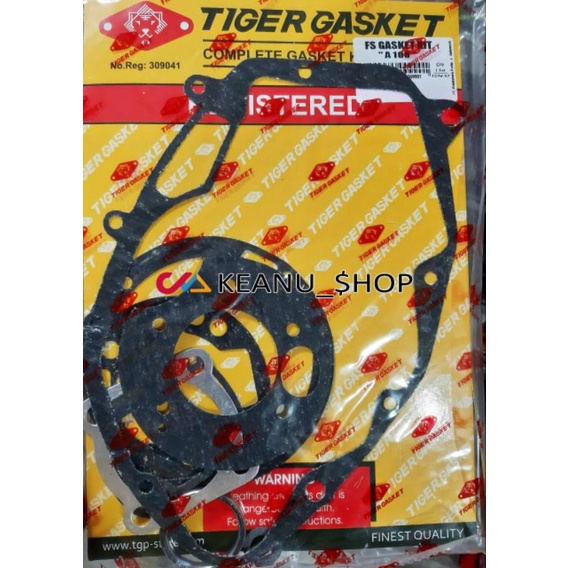 PAKING FULL SET A 100 ECONOS GASKET FULL SET A 100 ECONOS TGP