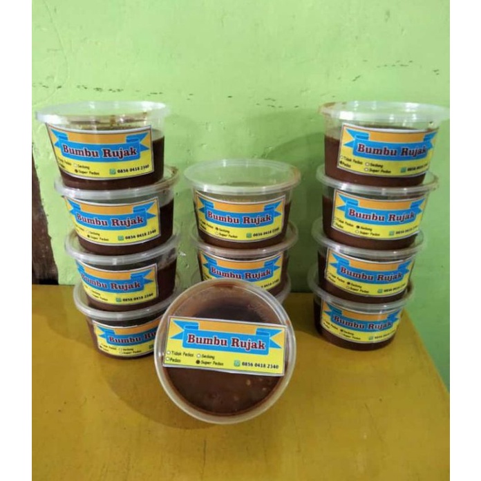 

Sambel Rujak/Bumbu Rujak/Sambel Rujak Manis ENAK MURAH ±260Gram