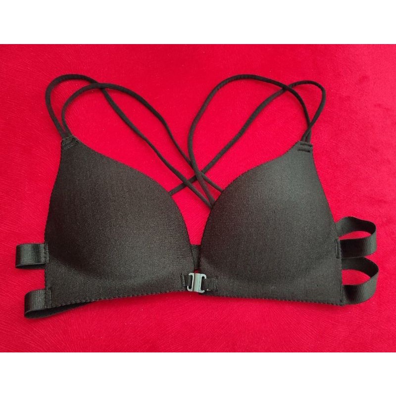 Bra Seamless Tanpa Kawat Kait Depan