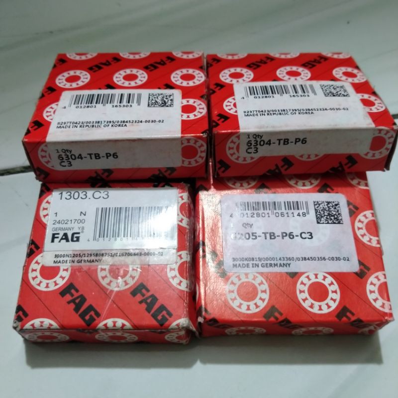 bearing set rxking fag ceramic bearing keramik hi speed rxking