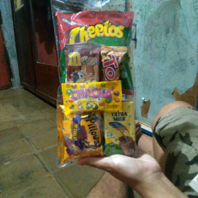 

paket snack ulang tahun/bingkisan ulang tahun/goodiebag snack/souvenir ulang tahun