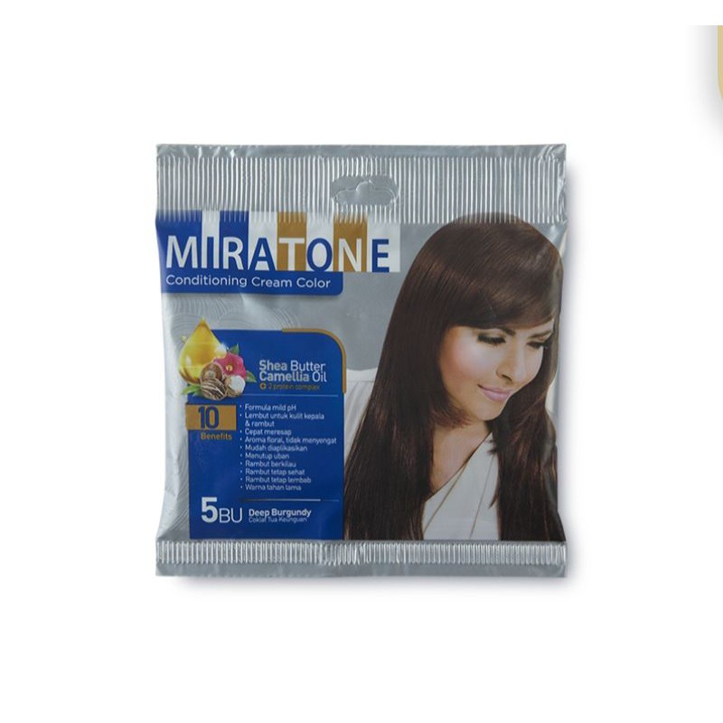 Miratone Cond Cream Color 5BU Deep Burgundy 40ml
