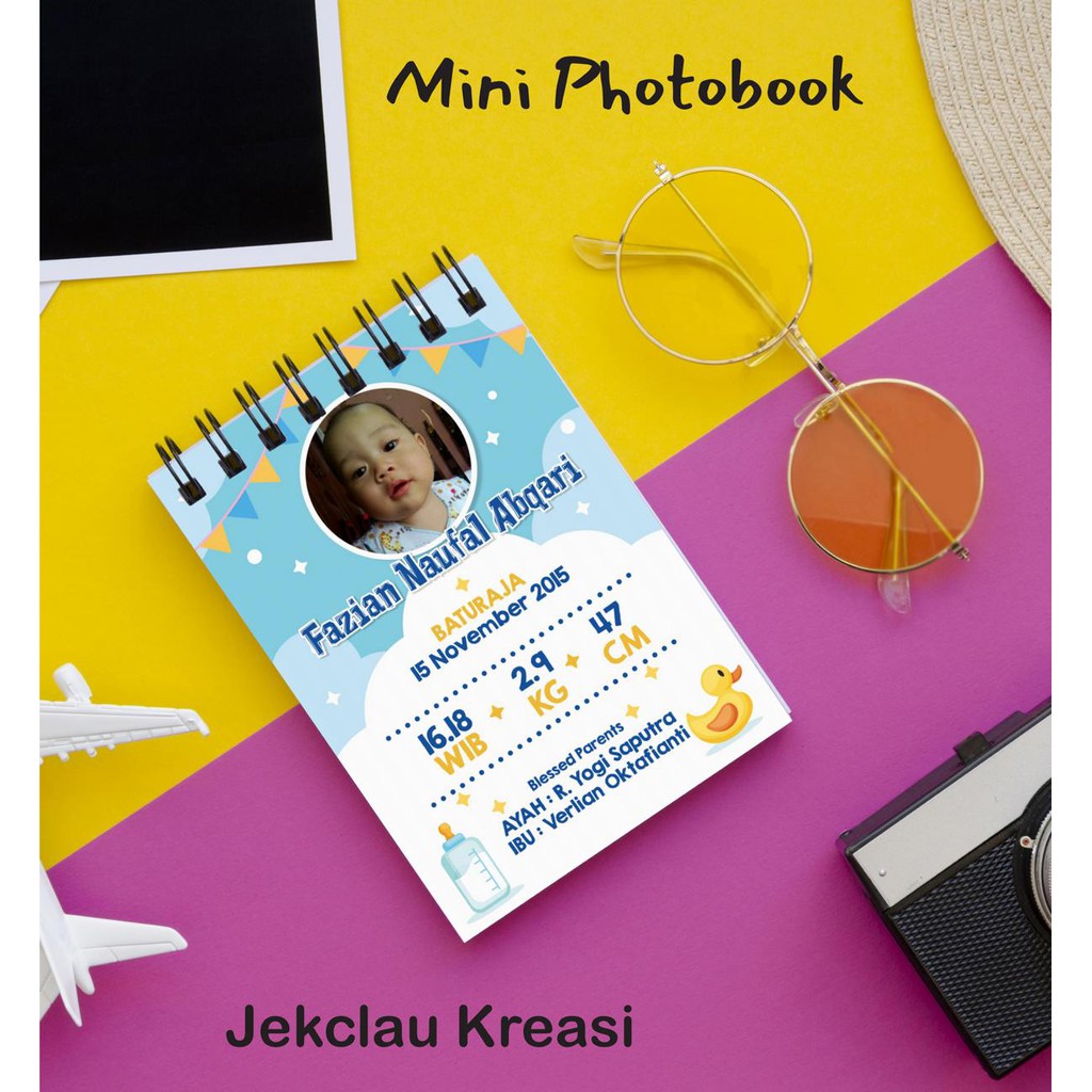Cetak Album Foto (Baby Photobook Mini)