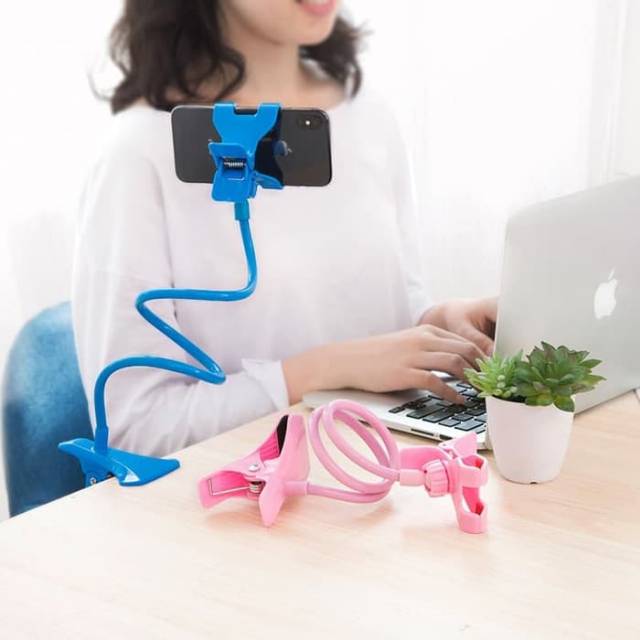 lazy pod / lazypod / jepitan narsis / jepsis / flexible holder for smartphone handphone