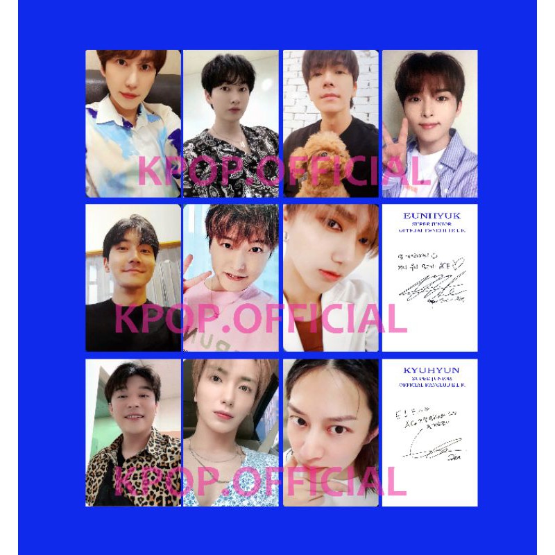 [ READY STOCK ] SUPER JUNIOR ACE FANCLUB 2020 WELCOME KIT