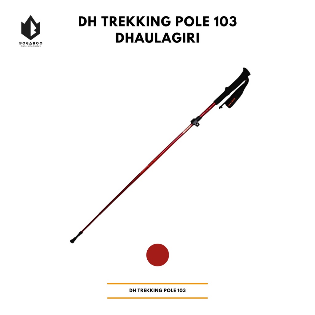 TrekkingPole DH 103 Lipat - Tongkat Gunung - Tongkat Pendaki