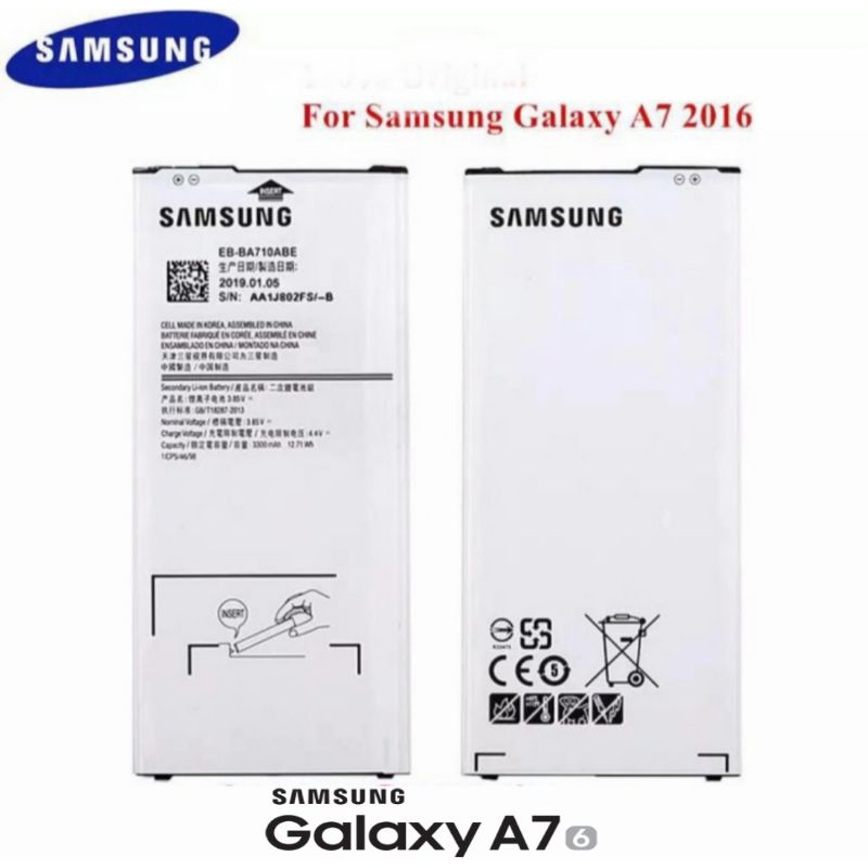 Baterai Samsung A7 2016 A710