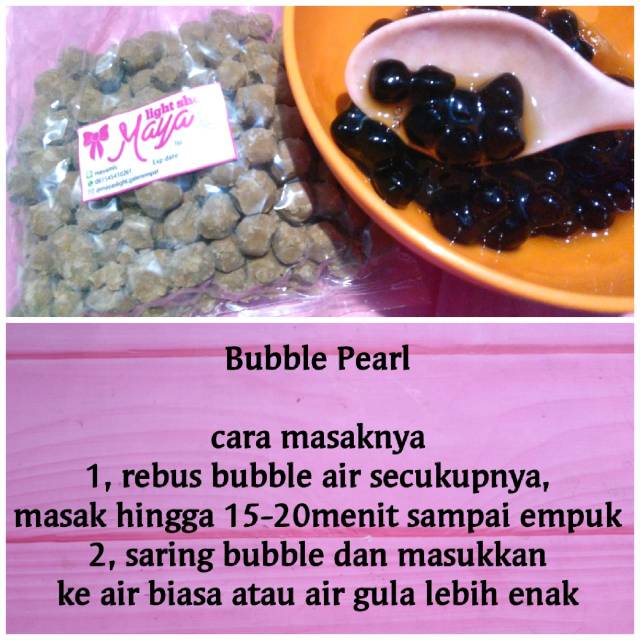 Paket boba milk tea 100grr + brown sugar 100ml + bubble 200gr tapioca pearl halal drink powder bubble tea