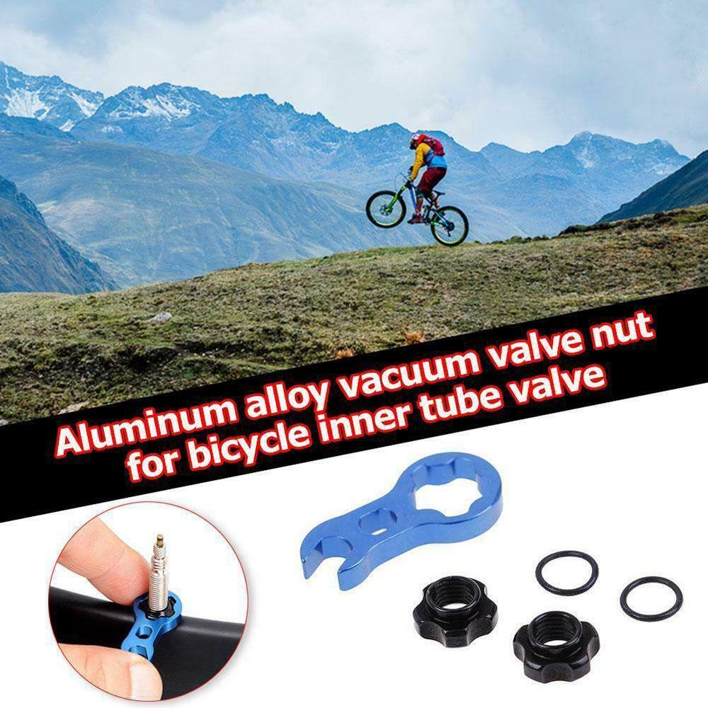 Lanfy Valve Core Remover MTB Multifungsi Nut Washer American French Valve Aluminium alloy Gas Valves Tools