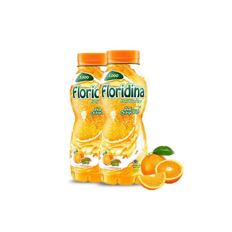 

Minuman floridina 350 ml isi 2