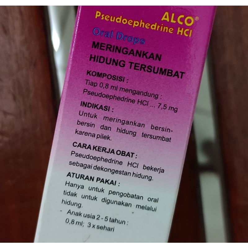 Alco Drop 15 ml / Obat Flu / Hidung Tersumbat