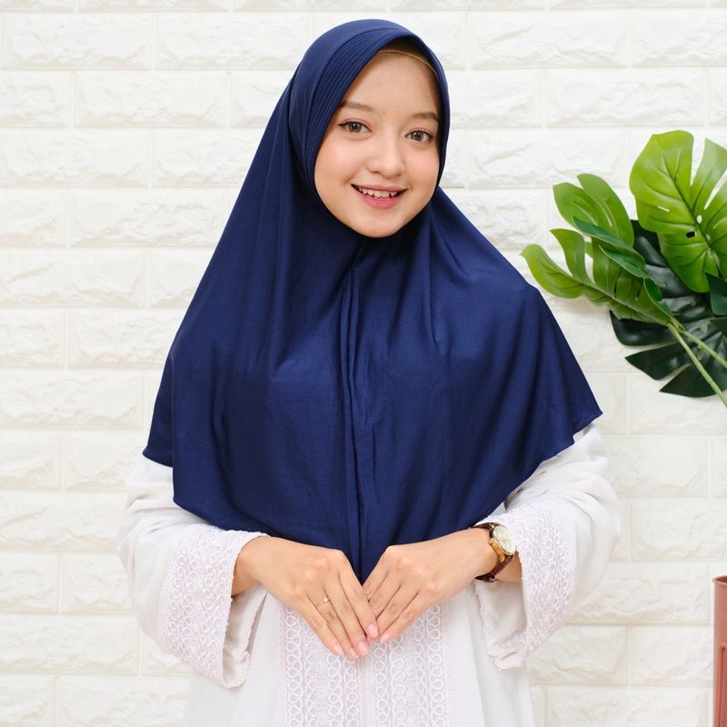 termurah jilbab instant jersey Bergo/hijab instan/hijab bergo/kerudung sekolah/hijab sport