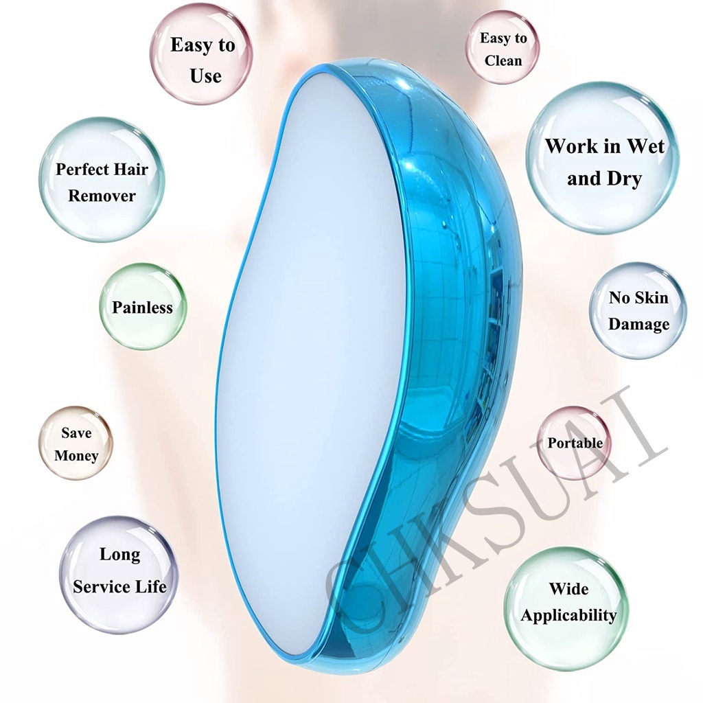 Alat Epilator Kristal Reusable Mudah Dibersihkan Untuk Kecantikan