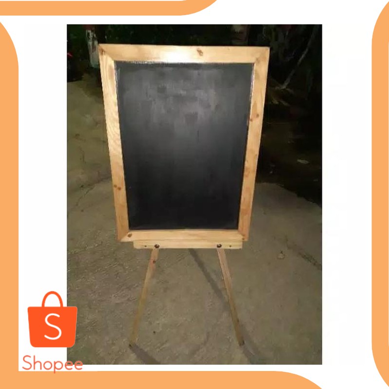 

Promo last stok Papan tulis hitam chalkboard 40x60cm dan Stand 120cm 19DEZ Limited