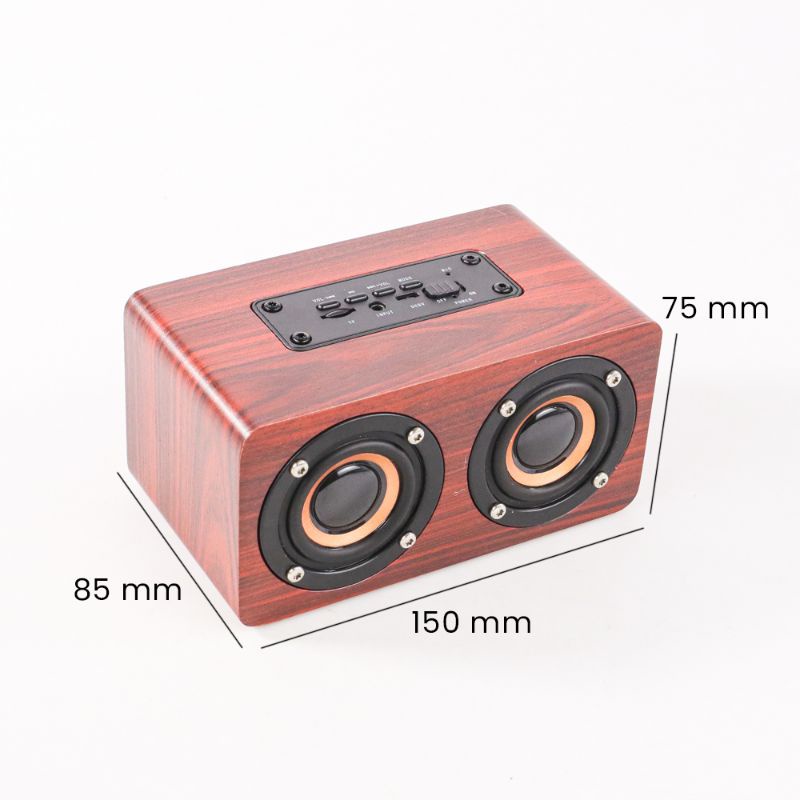 speaker bluetooth ANSUOFU desain modern 6 jamnonstop music player