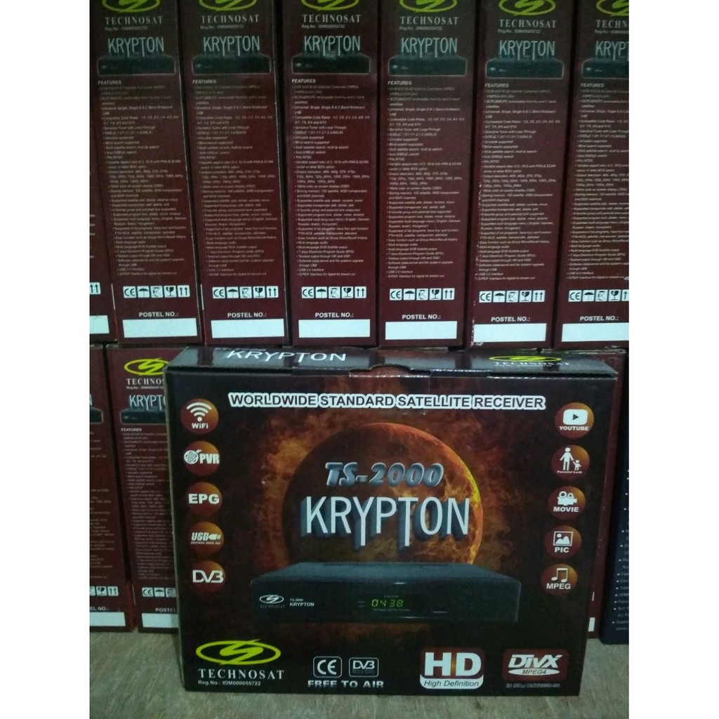 receiver technosat krypton Berkualitas