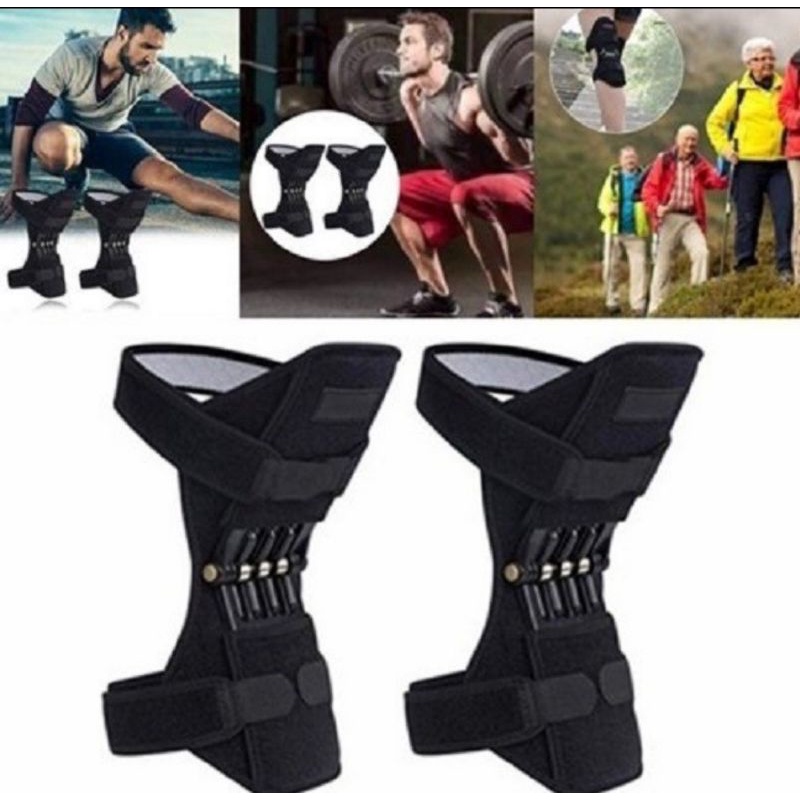 KNEE BRACE SUPPORT BOOSTER SPRING PENAHAN BEBAN LUTUT