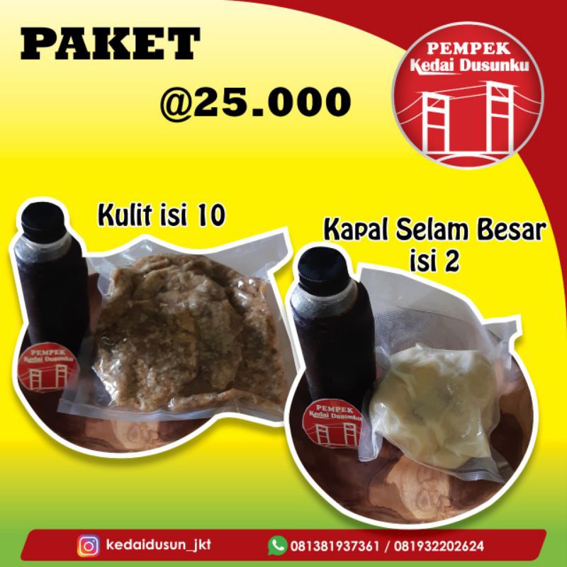 

pempek ikan tenggiri @ 25.000