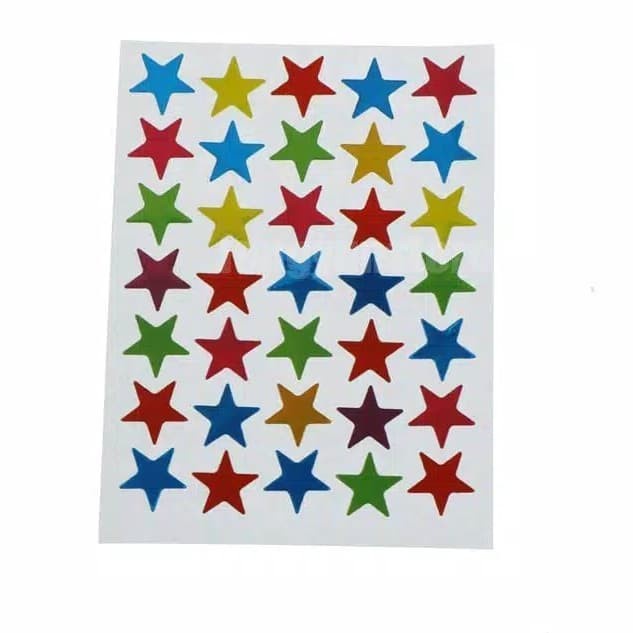 

Stiker Bintang Scrapbook Star Sticker
