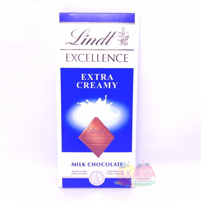 

(COKELAT) LINDT EXCELLENCE EXTRA CREAMY 100G